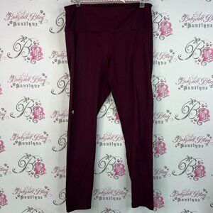 Under Armour leggings wine 🍷 red burgundy Maroon Leggings tights stretchy